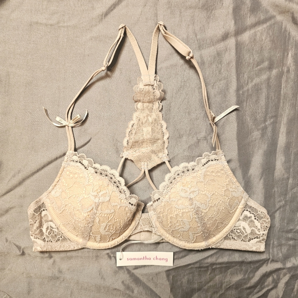 Samantha Chang ALL LACE CLASSIC T-BACK BRA